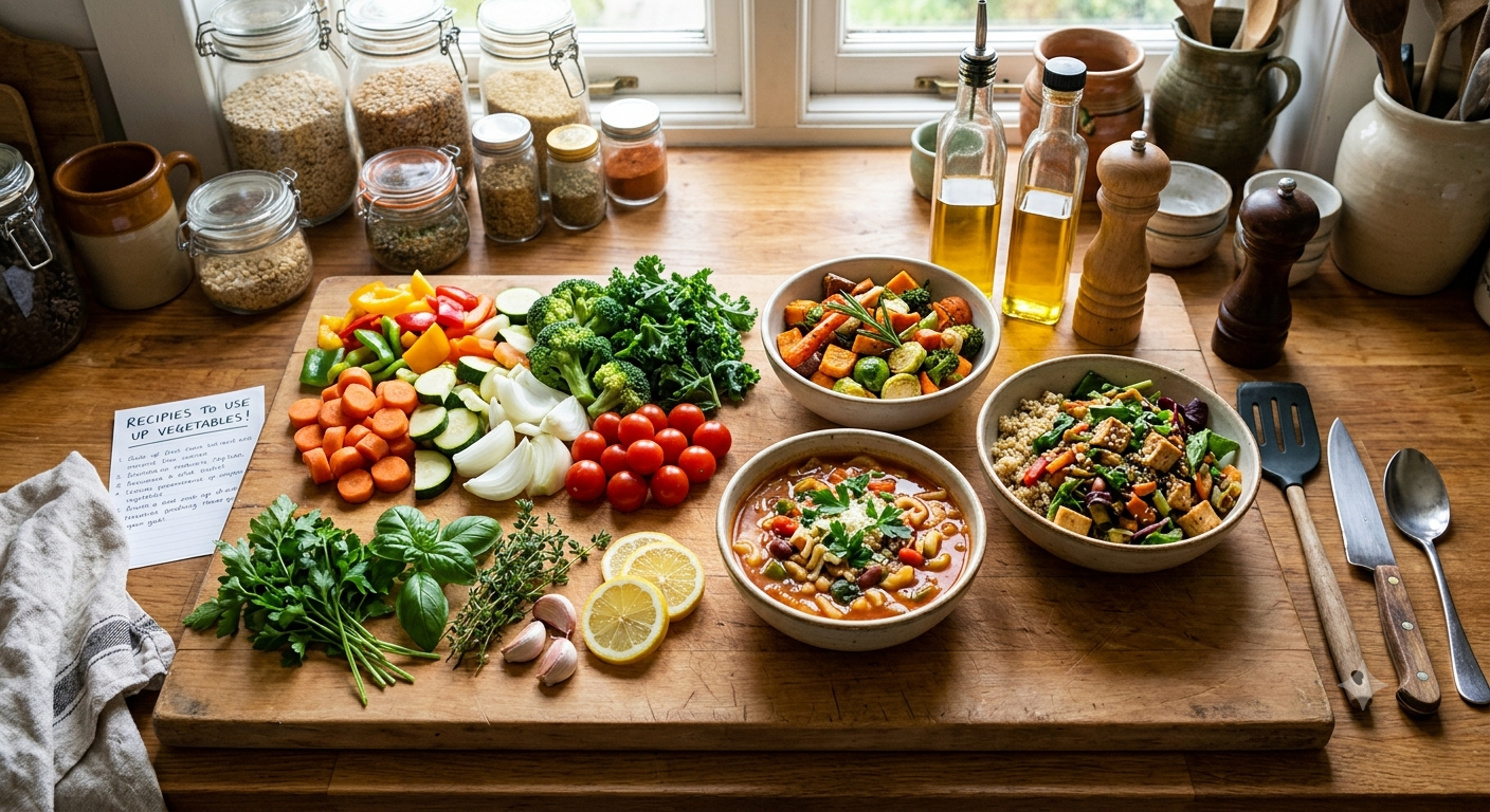 Recipes to Use Up Vegetables Before They Spoil